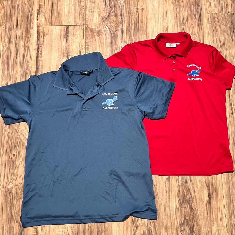 3 for $13 bundle of two polo shirts carpenters New England